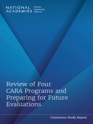cover image of Review of Four CARA Programs and Preparing for Future Evaluations